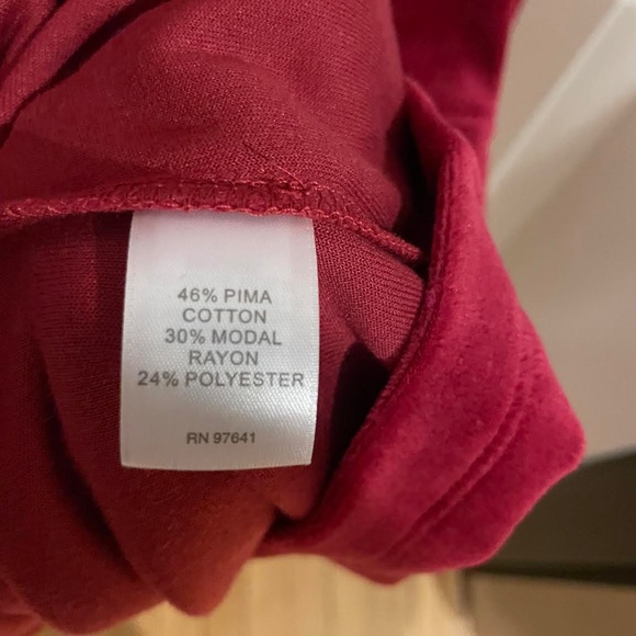 pureJill J.Jill Red Tunic - Size Large - Picture 3 of 4